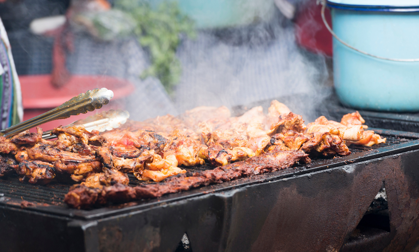 Grilled Chicken on BBQ